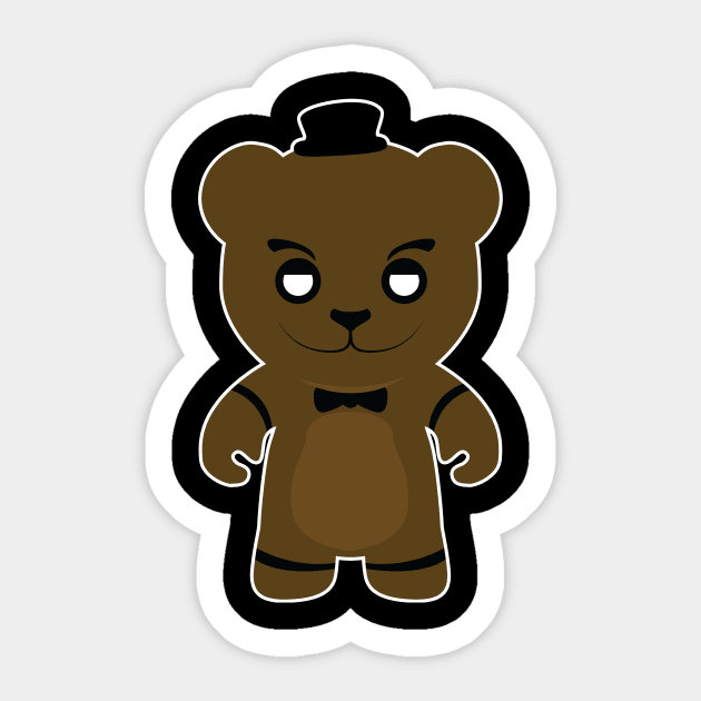 Adorable Freddy Fazbear Sticker by fezoctavio